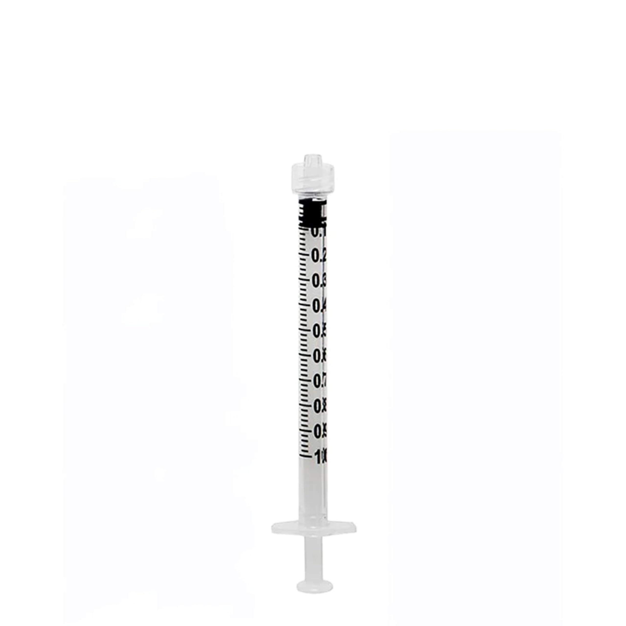 5 Siringhe monouso sterili da 1 ml attacco LUER LOCK - Siringa sterile senza ago