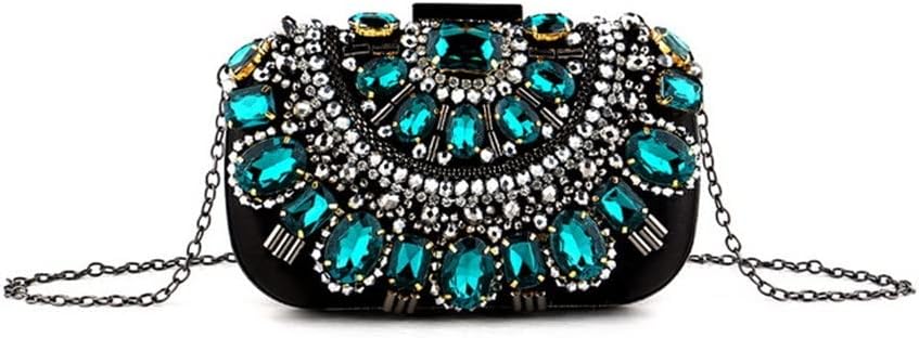 Women's Clutch Bag Crystal Acrylic Clutch Purse Handbag Embroidery Evening Bag Wedding Bag For Bridal Shoulder Bag