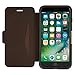 OtterBox STRADA SERIES Case for  iPhone 8 Plus & iPhone 7 Plus (ONLY) - Retail Packaging - ESPRESSO (DARK BROWN/WORN BROWN LEATHER)