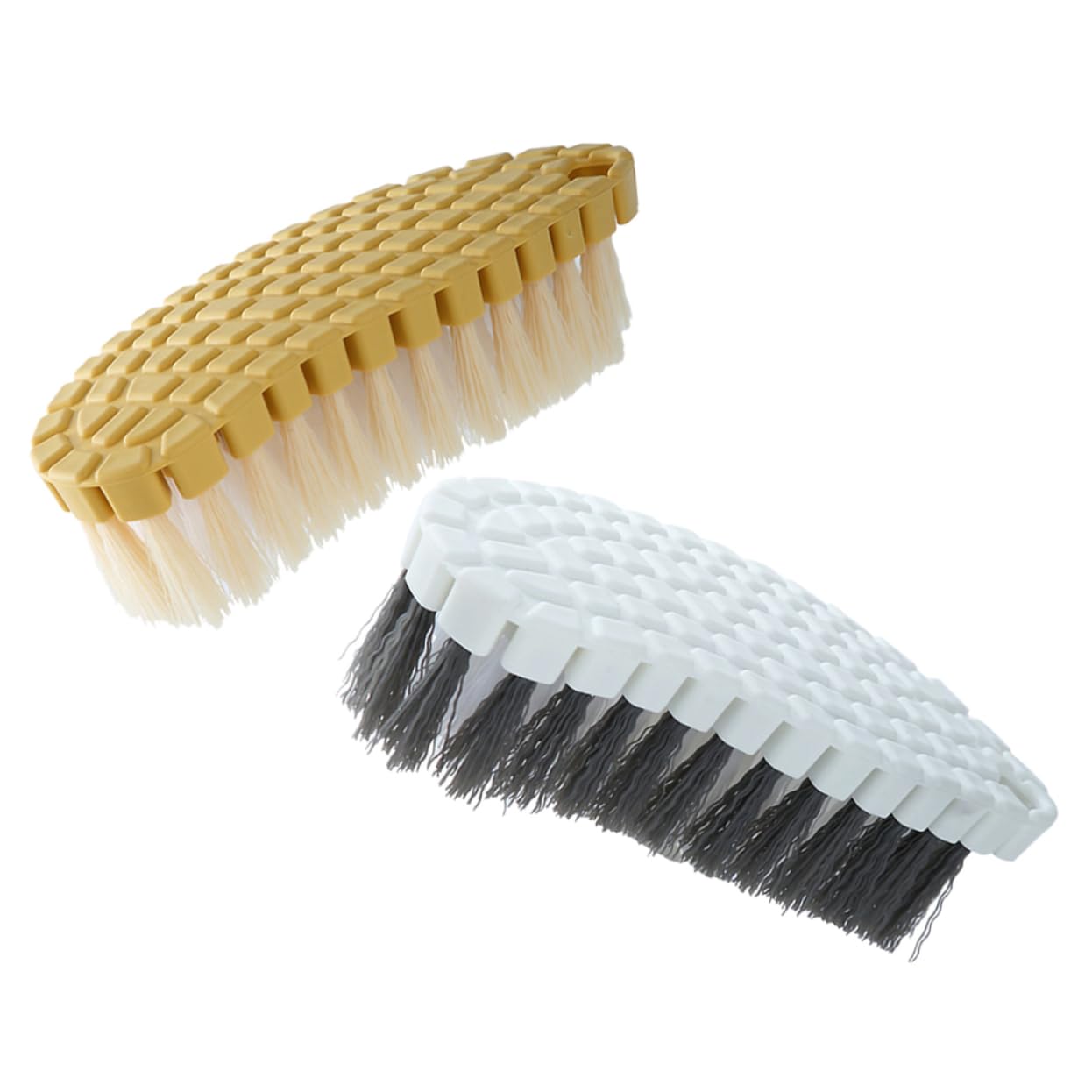 Zerodeko 5 Set Pennello Per La Pulizia Del Domestico Setola Macchia Microfibra Scrubber Piccola Spazzola Per La Pulizia Spazzola Per Vestiti Spazzola Manuale Plastica 2 Pezzi * 5