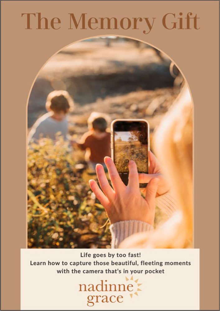 Livre The Memory Gift pour apprendre la photo sur smartphone en anglais