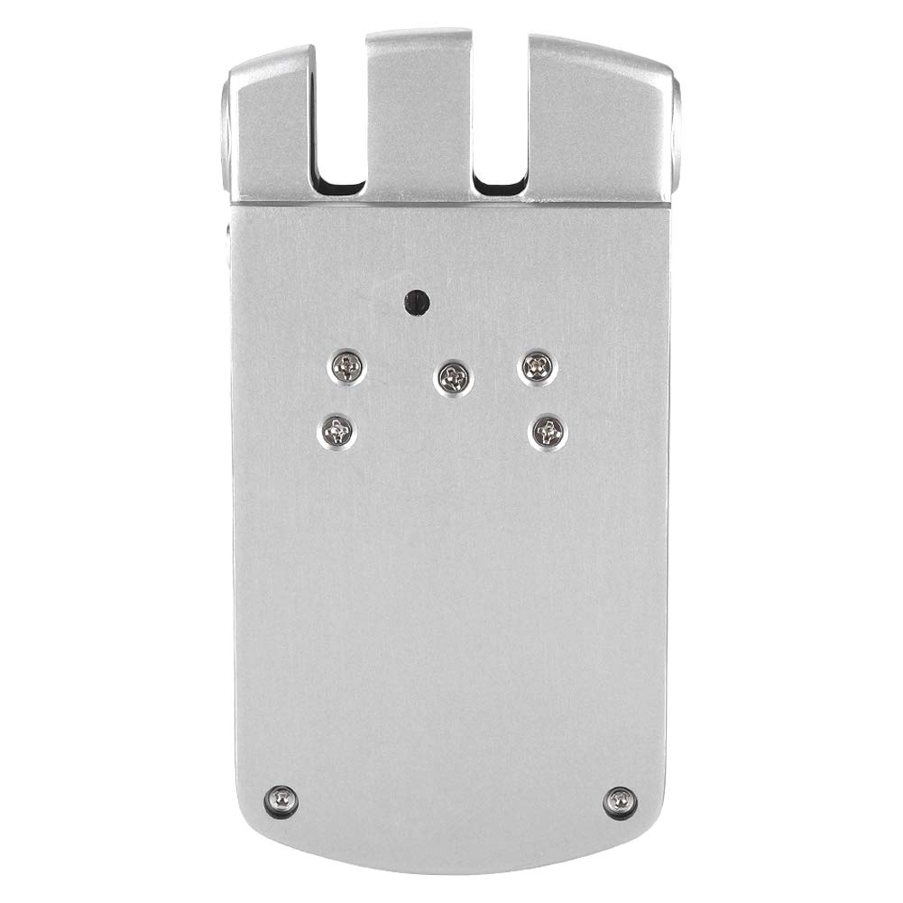 MAGT Cerradura Electrónica de Seguridad, Invisible, Sin Llave, Control Remoto y Aplicación, Plata
