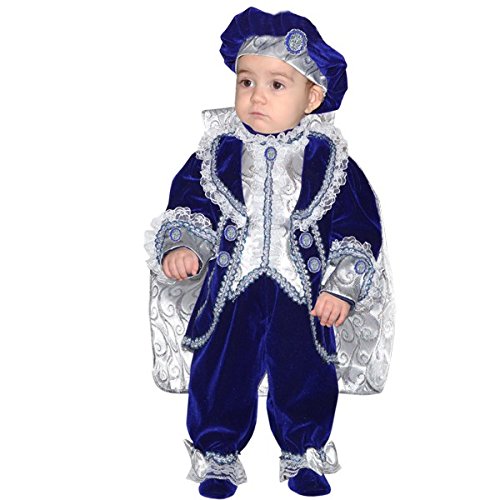 Pegasus Vestito Costume Maschera di Carnevale Neonato - MARCHESINO - Taglia 10/12 Mesi - 58 cm