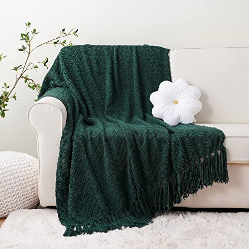 Image of BATTILO HOME Christmas Green Throw Blanket Couch, 50''x60''