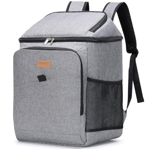 Lifewit 32L 34 Dosen isolierte Kühltasche, Große kühlrucksack, auslaufsichere tragbare...