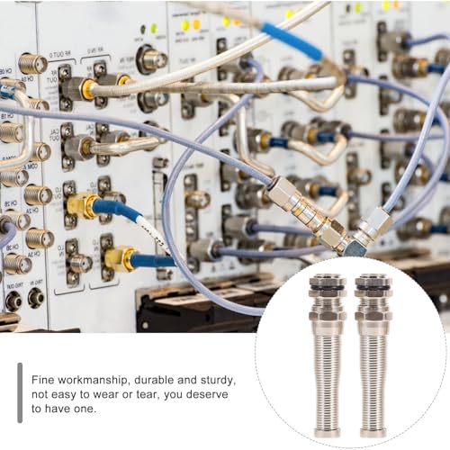 Conector de cable de latón PRETYZOOM con bloqueo para cajas eléctricas juego de 4 piezas 8