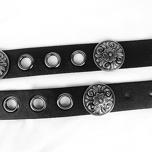 Cowgirl Waist Belts For Jeans Vintage Buckle Belt For Y2K-Girls Hip-Hop Impressive Cowboy Stage Street Dance3