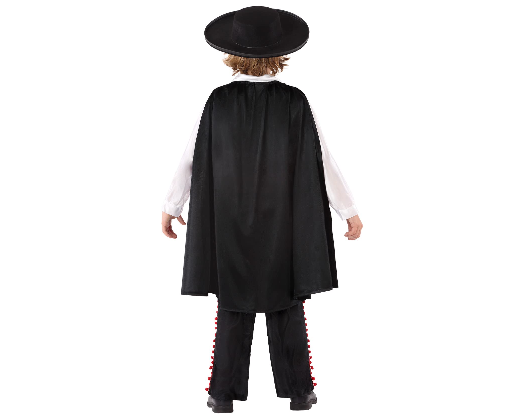 Cappello Spagnolo Zorro Bambino | Costume Carnevale E Feste | Accessorio Travestimento Nero - Foto 11