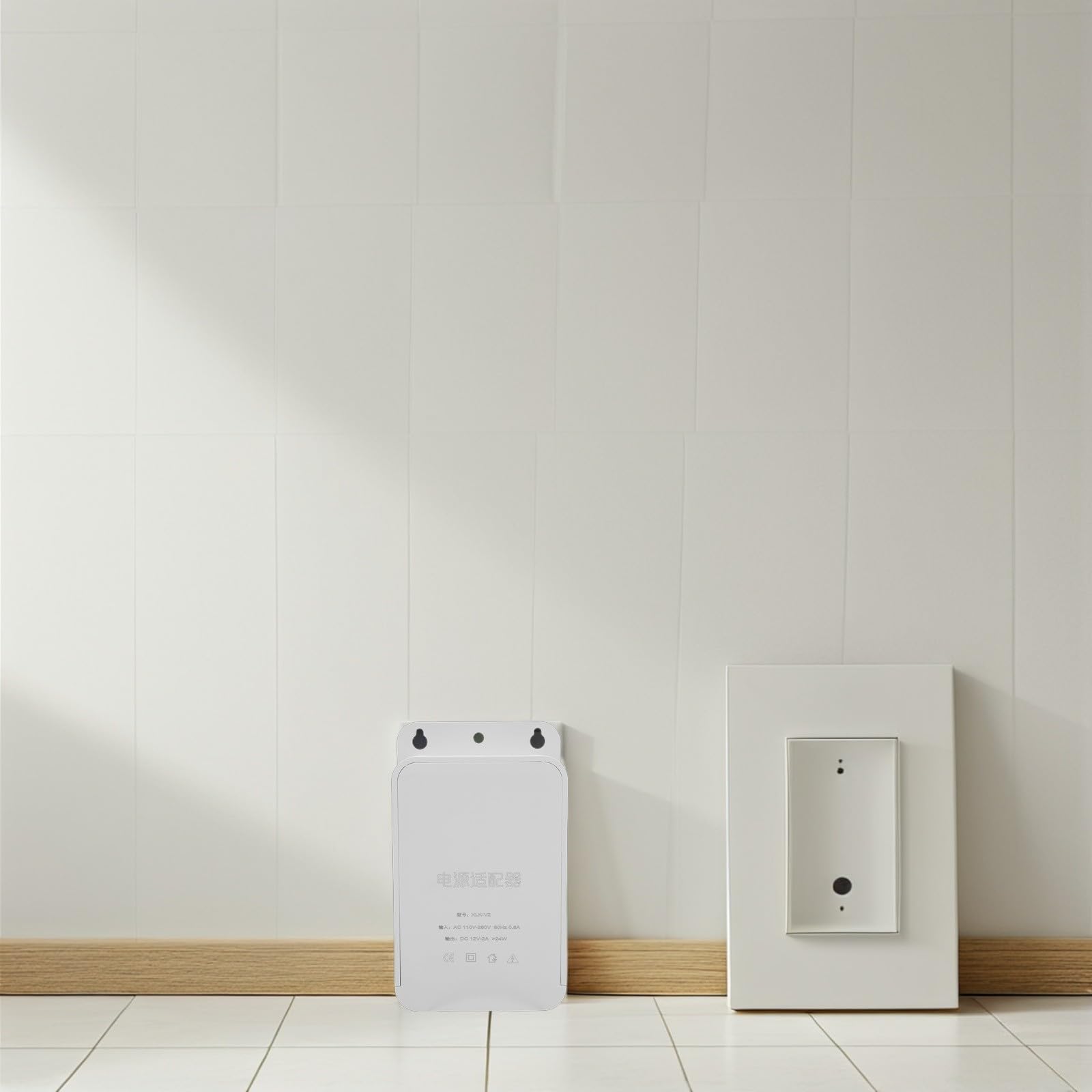 Alipis Scatola di Giunzione Elettrica per Esterni in Plastica Bianca, Design Compatto per Applicazioni di Monitoraggio Industriale e Dispositivi di Sicurezza, Confezione da 4 Pezzi