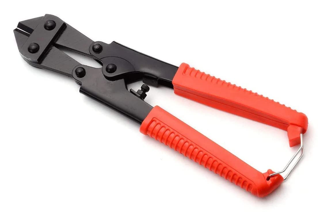 JHRK Mini Bolt Cutter - 8Inch Mini Bolt Cutter Wire Breaking Plier Concrete Iron Vigorous Shear, Small Bolt Cutter Wire Cable Cutter, Spring Snips Clippers with Soft Anti-Slip Handle (B0CHPG2JJC) Amazon Price History, Amazon Price Tracker