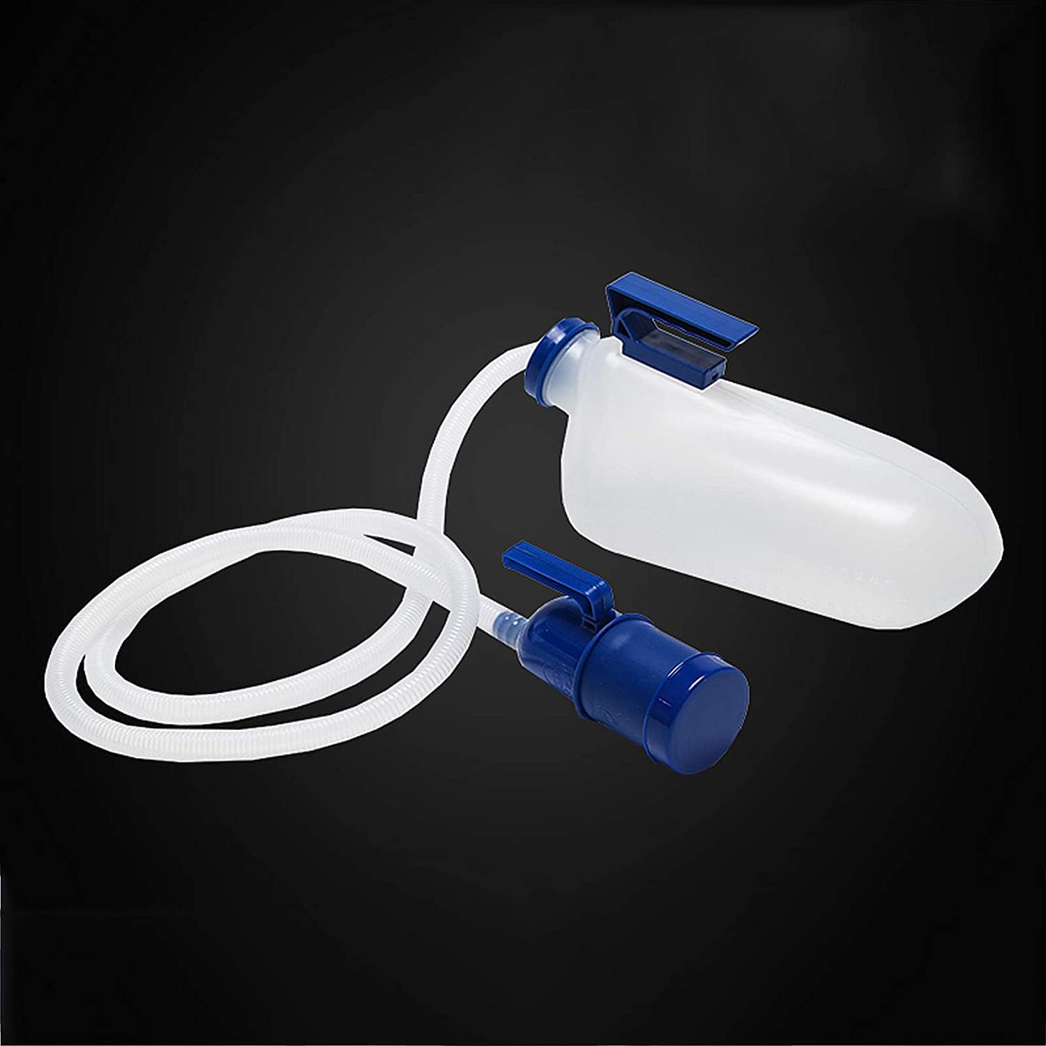 Orinal， Urinario de Cama for Hombre, Botella for Orinal, colector de 3000ML con Tubo de 1,6 M