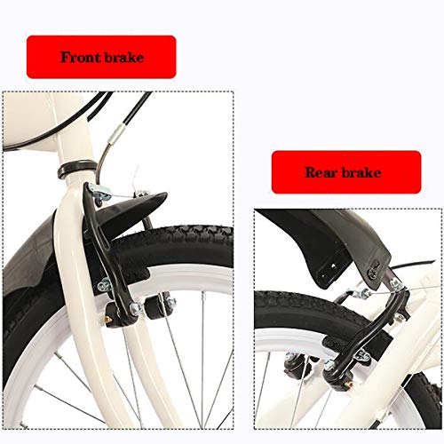 Heren Dames Opvouwbare fiets, Vouwfiets Urban, Opvouwbare fietsen, Gestroomlijnd frame, 20-in-6-speed, Mini-vouwfiets… - Afbeelding 7