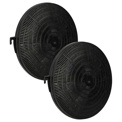 vhbw 2x Filtres à charbon actif compatible avec Faure CHM161B 94264052000 hotte aspirante - 21 cm