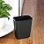 Halyuhn Black Small Trash Can 4Pack, 2Gallon/8 L Plastic Office Trash Can Garbage Can Under Desk, Trash Cans for Bedroom, Office and Kitchen, Bathroom Trash Can Fits Narrow Space, Plastic Trash Can