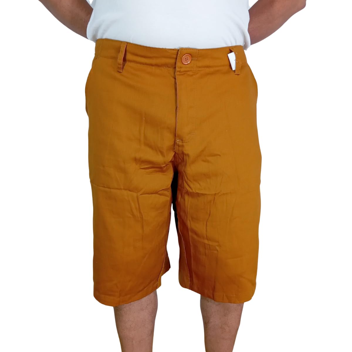 Bermuda Plus Size Casual Masculina Adulto Sarja Quatro Bolsos em promoção! Veja a oferta e mais achadinhos de Shorts & Bermudas 7 Hoje é o melhor dia para comprar Bermuda Plus Size Casual Masculina Adulto Sarja Quatro Bolsos com aquele preço maroto! Promoção! Aproveite a oferta! 7