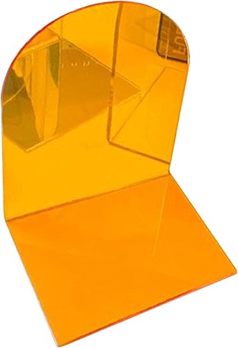 Extremo decorativo para libros, transparente, antideslizante, antideslizante, multifunción, en forma de L, grueso para escritorio para estudiantes