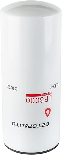 Miniatura 3 de Filtro de lubricante de aceite LF3000 compatible con motores diésel ISC 8.3L ISL/QSL 9.0L ISM N14 M11 reemplaza 3401544 XLF75000 (juego de 3)