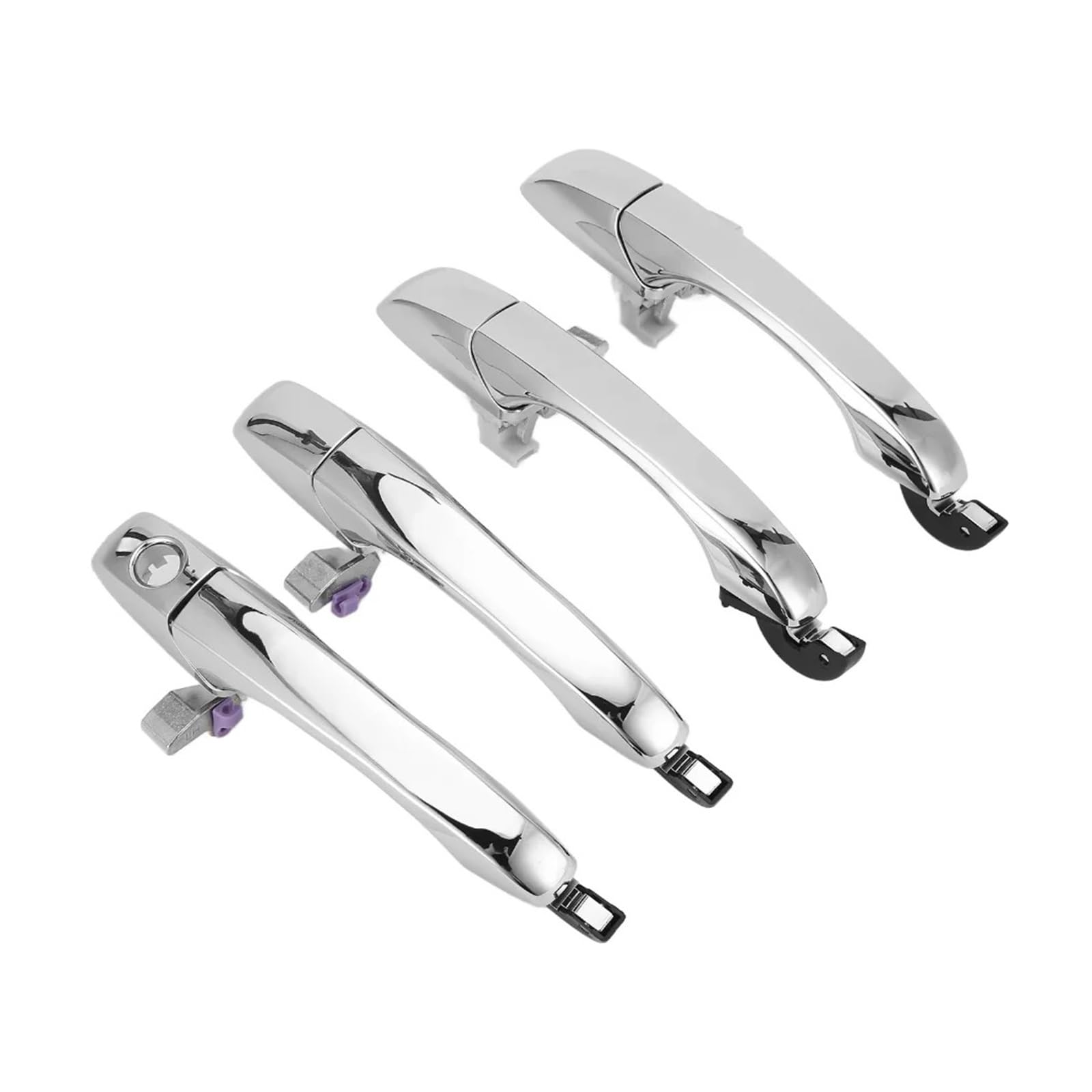 VAVGKDKPZB Replacement Car Exterior Door Handle for Dodge for Magnum for Charger 2005 2006 2007 2008 5065800AG 4589009AG 5065801AG 4Pcs Car Exterior Drive Outer Door Handle