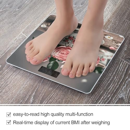 Báscula Digital de Baño GHEPSDW de Vidrio Templado miniatura 5