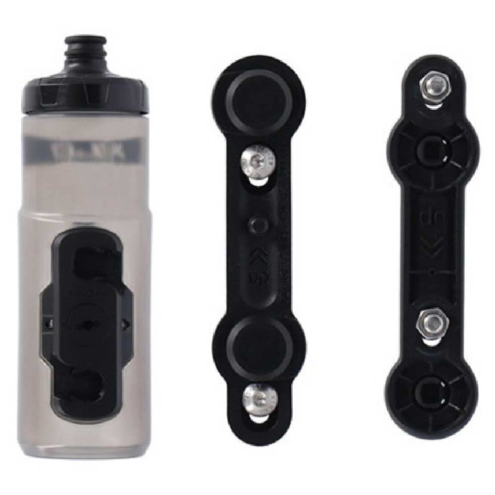 XLC Unisex WB-K06 bidon dla dorosłych, czarny, 600 ml