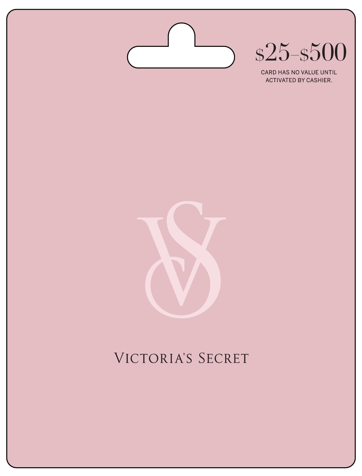 Victoria's Secret Gift Card: 0 Standard