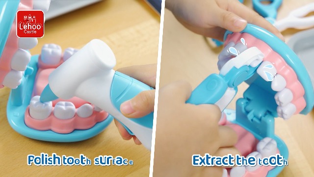 Amazon.com: Lehoo Castle Doctor Kit for Toddlers 3-5, Kids Dentist