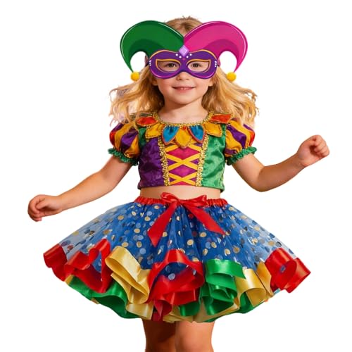 Falda de tutú de Ballet para niñas para presentaciones de Baile, Fiestas, cumpleaños, Celebraciones, Vestido en Capas con293