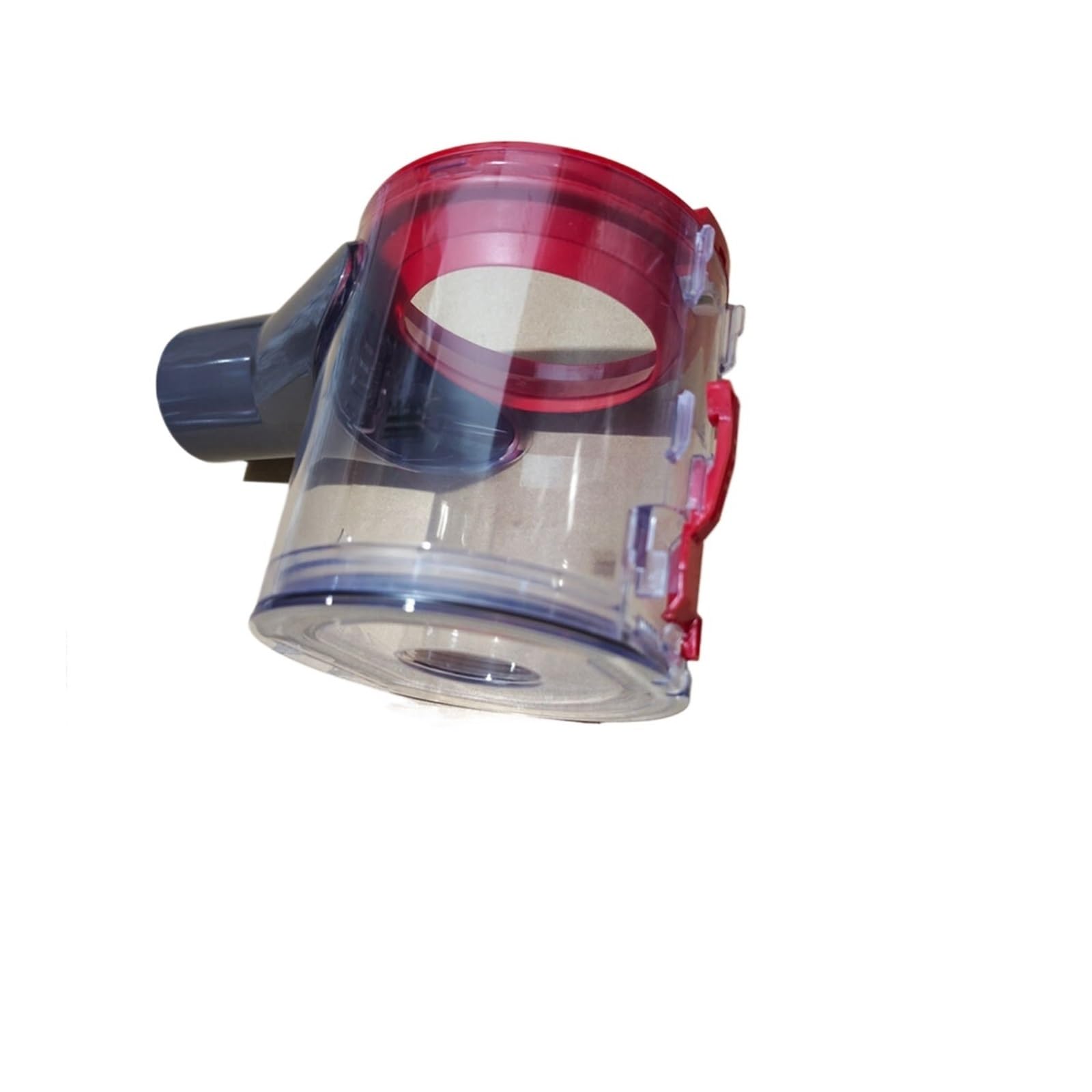 Coque de moteur et baril de poussière transparent pour cyclone d'aspirateur V8