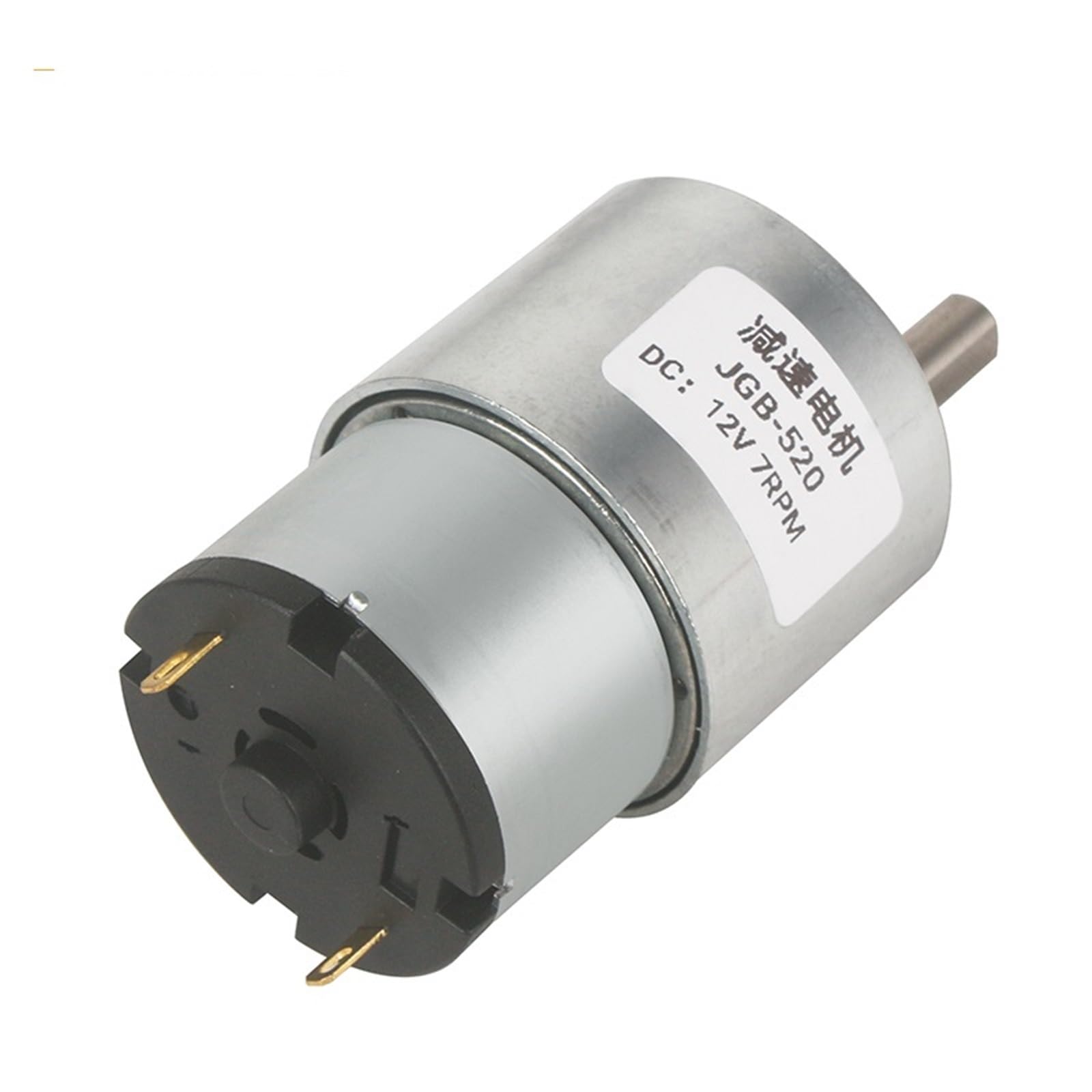 Moteur à engrenages CC JGB37-520 pour système de domotique fait maison