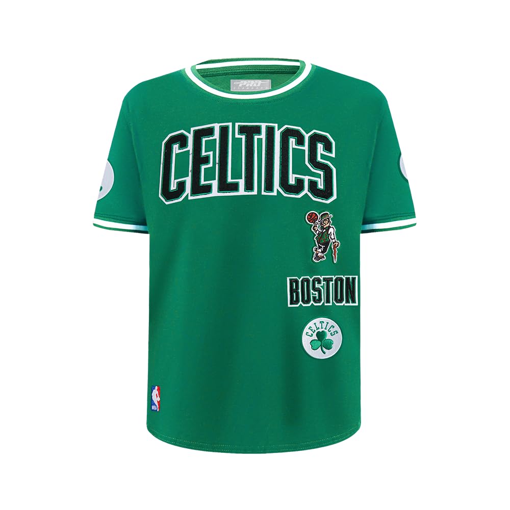 Pro Standard Big Boys NBA Boston Celtics Retro Classics Taping Tee Kelly Green XL — image 1