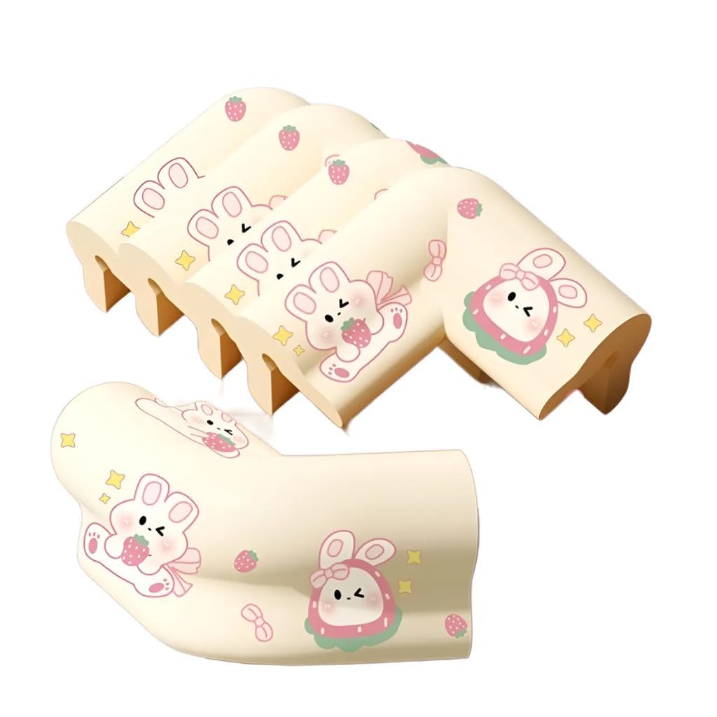Baby Safety Anti-Collision Edge Guard Strip 2 MTR | Soft & Highly Elastic, No Adhesive Residue, Lion Print Design, Fits Table & Furniture, Toddler Safe-image-10