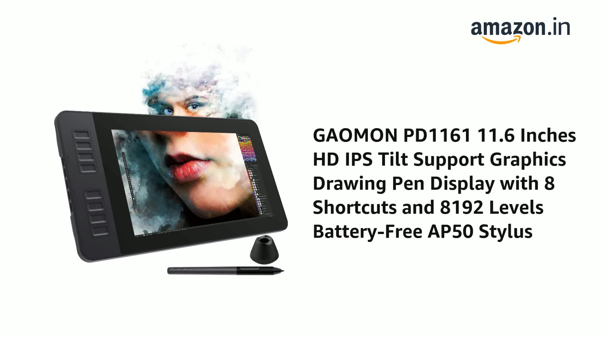 Amazon.in: Buy GAOMON PD1161 Drawing Tablet with Screen, Digital