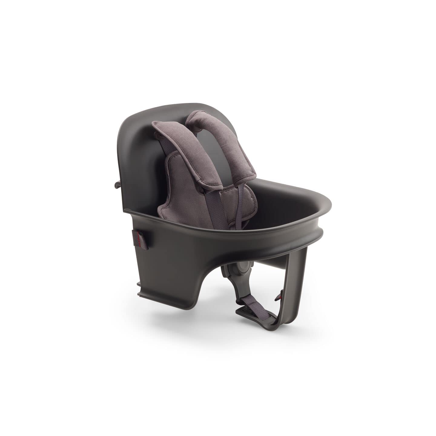 Bugaboo Giraffe Pack dla niemowląt Bugaboo Giraffe, dla niemowląt 6-36 miesięcy, 5-punktowy fotel i uprząż bezpieczeństwa, regulowany jedną ręką, wykonany z tworzywa biologicznego, szary