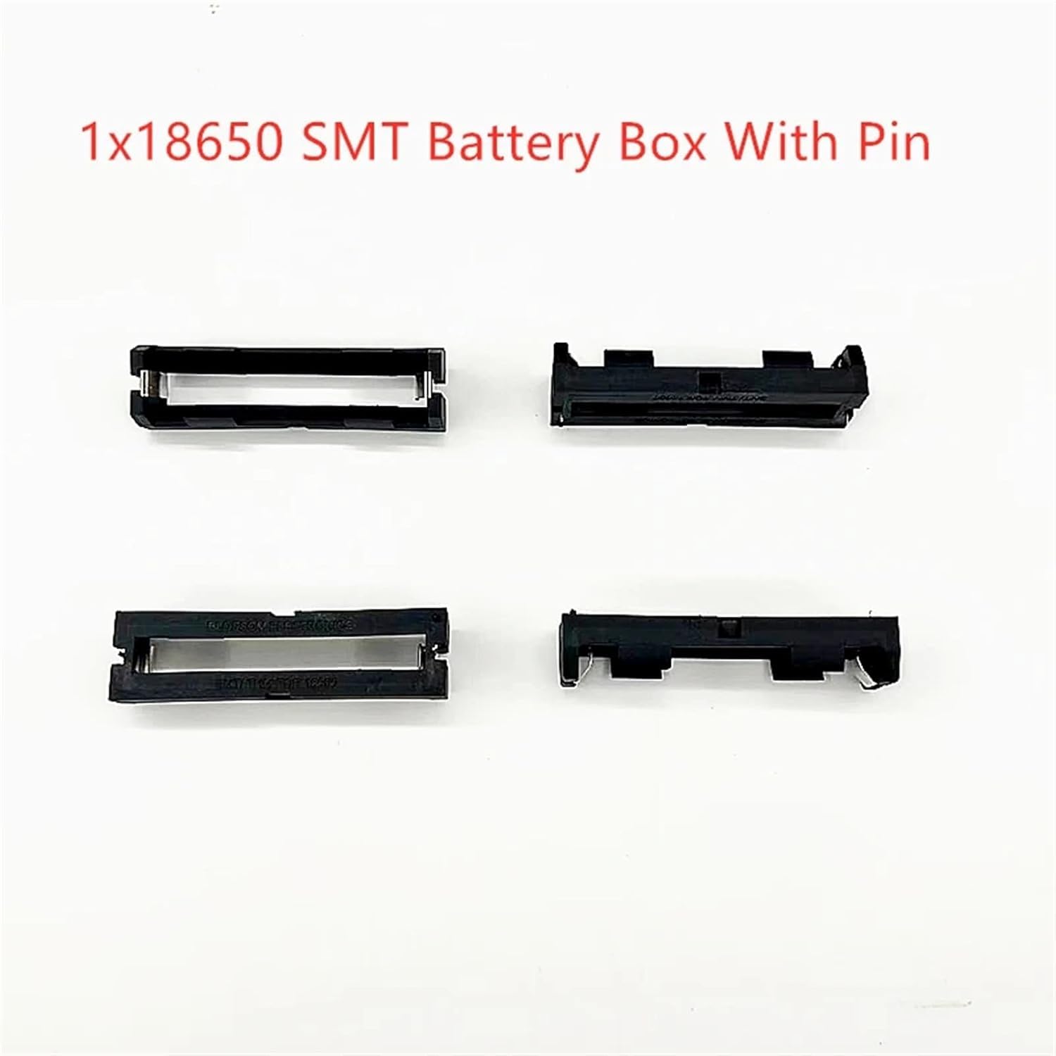 Scatola Batteria 1PCS 18650 SMT con perni Custodia per batterie 18650 18650 THM Fai da Te, 2x18650 2 Pezzi