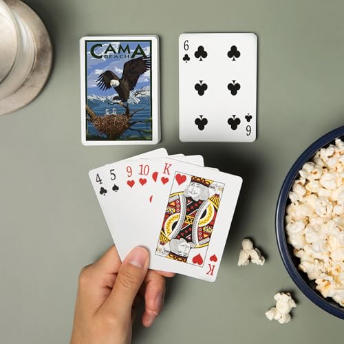 Baraja Poker Cama Beach State Park Washington 52 Cartas miniatura 2