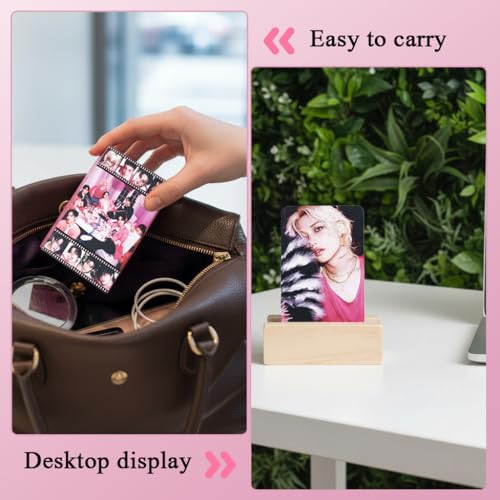 Image of Fancyku K-pop Star Photo Cards Kit 55Pcs Stray Kids Collection Set with 72 Stickers for Fans, Glossy Durable Prints and Creative DIY Gift Idea for Scrapbooks Journals Decor Storage Display (DO IT)