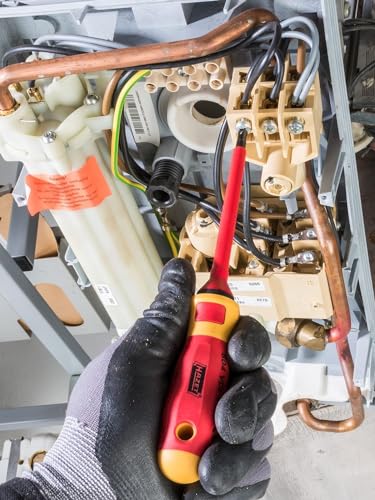 HAZET-schroevendraaierset 804VDE/14 | VDE-beschermende isolatie tot 1000V | 14-delige set | met kunststof koffer | VDE-geteste schroevendraaierset'. - Afbeelding 6