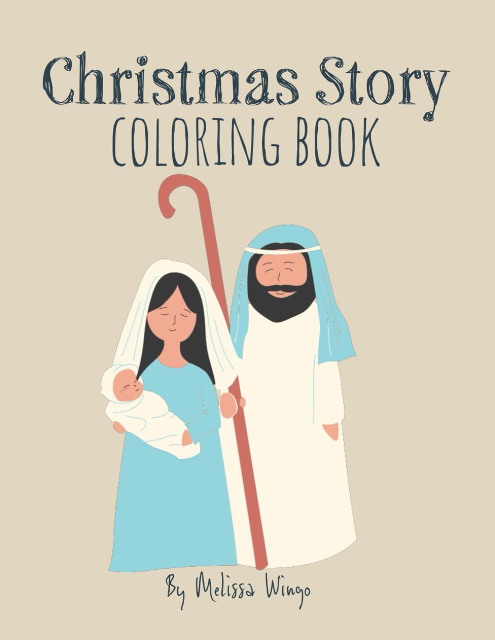Christmas Story Coloring Book: Nativity Coloring Book about Baby Jesus