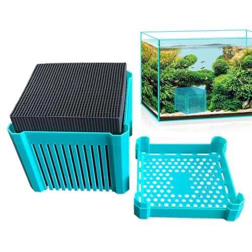 Carbón Activado para Acuarios,Carbón Activado para Peceras | Accesorios para Peceras, Filtración Multifuncional para Estanques De Agua Dulce Y Salada