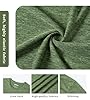 MAGCOMSEN Gym T Shirts for Men Activewear Running Top Lightweight Quick Dry Moisture Wicking T-Shirts Athletic Short Sleeve Tops Army Green, M #4