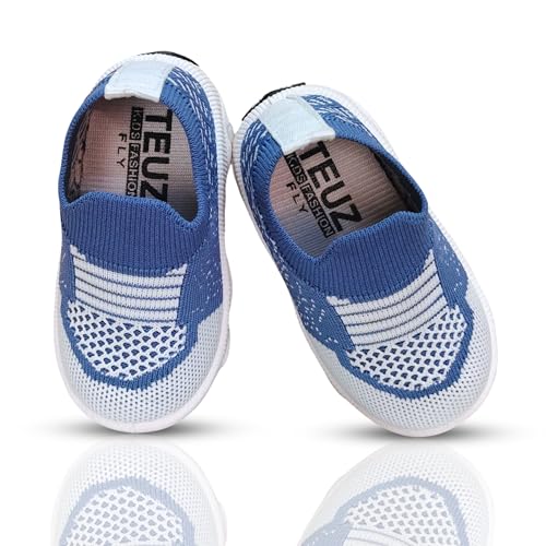 Image of Kids Knitted Slip-on Musical Shoes, Attractive Colors, Breathable Mesh Upper Welcro, Comfortable Stylish.