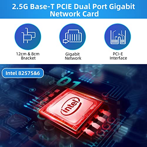 XTVTX scheda di rete pcie wifi 2.5G Base-T doppia
