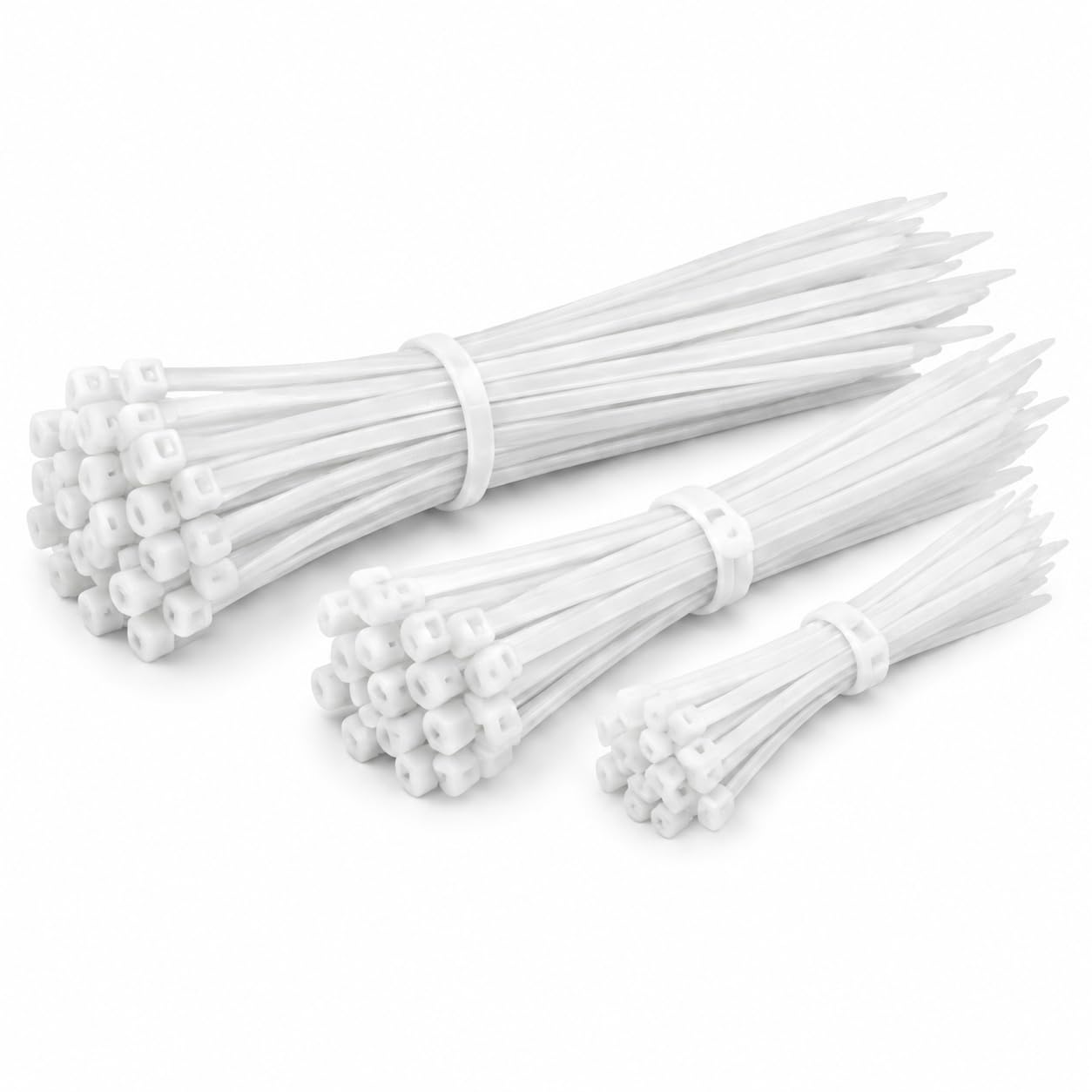 RL Cable Ties 2.5mm x 200mm (8 Inch) White – 100 Pack Zip Ties, Heavy Duty Nylon, Self-Locking, UV Resistant, Durable Cable Organizer for Home, Garage, Outdoor & Industrial Use-image-37
