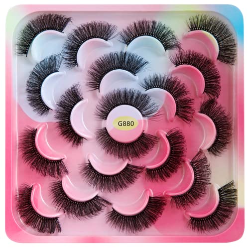 Ciglia Finte Drammatico Fluffy 6D Ciglia Finte