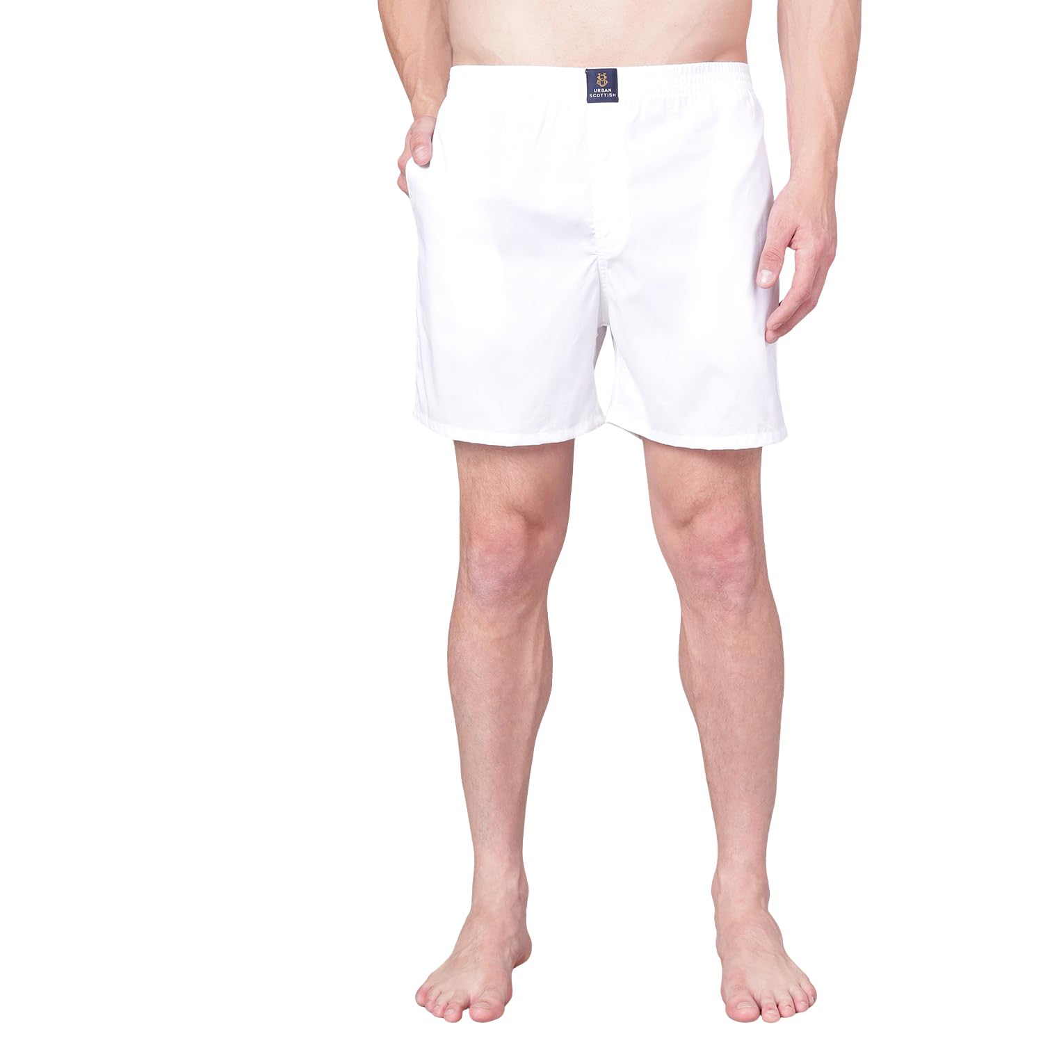 urban scottish Men's Boxer with Side Pockets-picture-30