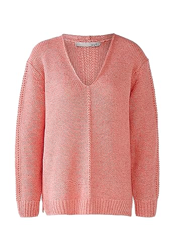 Oui Damen Pullover in Baumwollmischung gerade geschnitten Sonstige Freizeit...