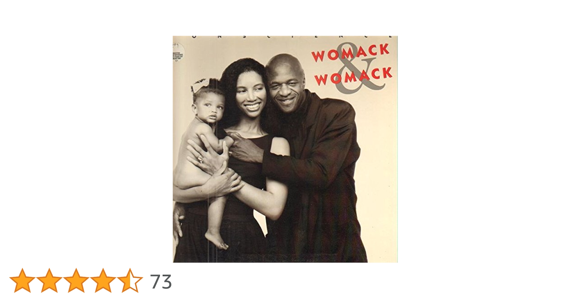 Womack & Womack Conscience レコード Womack & Womack – Conscience – Vinyl (LP, Album), 1988