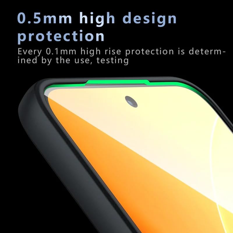 Image of Matte Frosted Back Case for Poco X8 Pro Max 5G, Black