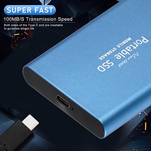 Image of BNF SSD USB 3.1 External Solid State Drives Hard Disk for PC Laptop 1TB Blue|Computers /Tablets & Networking | Drives, Storage & Blank Media |Solid State Drives|1 Pcs Solid State Drive
