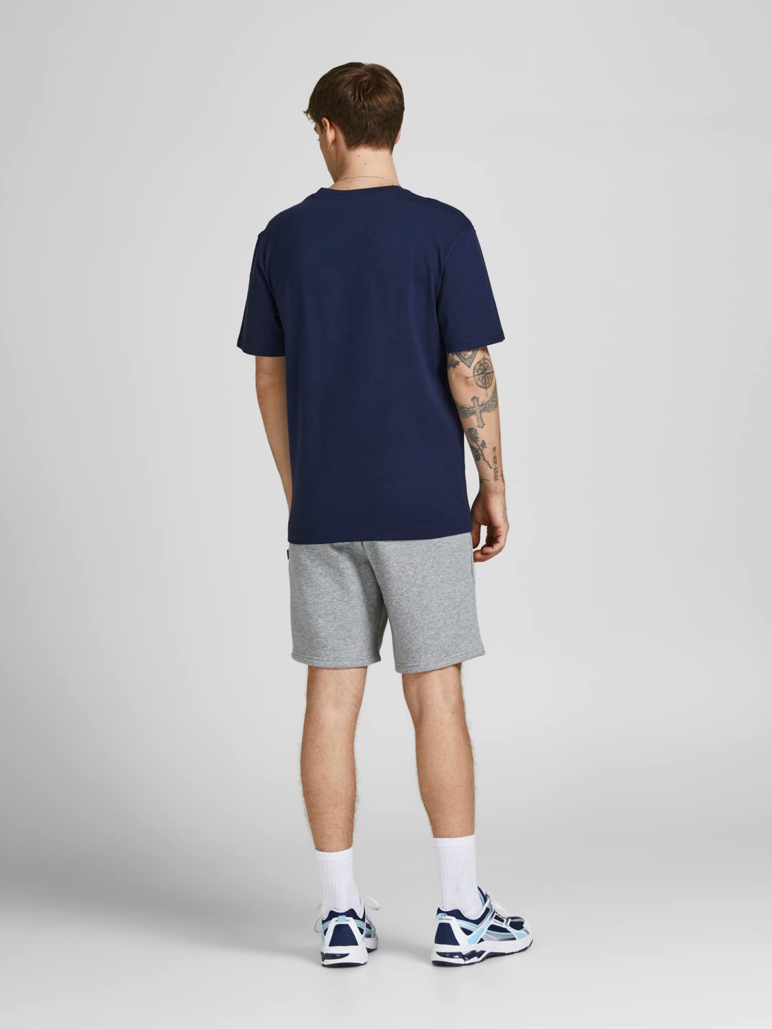 Jack & Jones Jpstbradley Sweat Shorts Sn GMS - Pantalones Cortos Deportivos Hombre